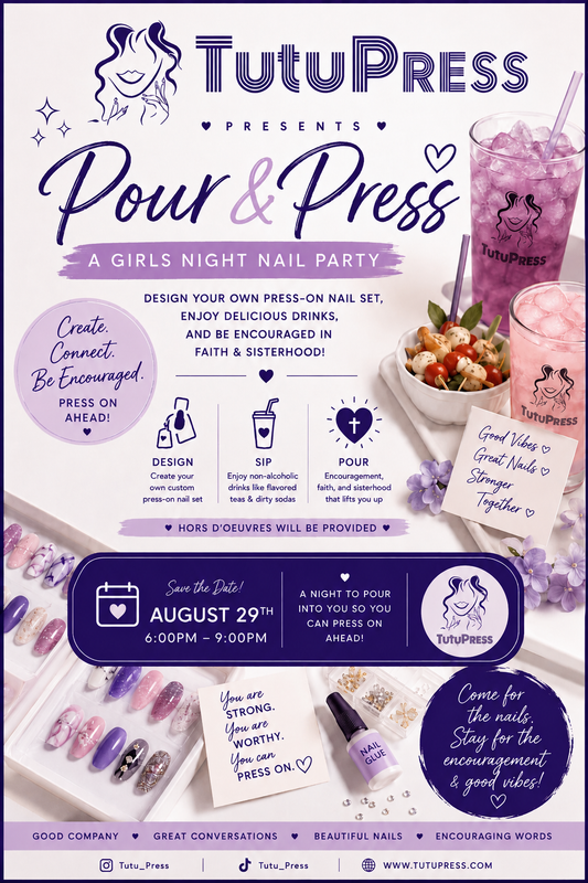Pour & Press – Girls’ Night Nail Party | August 29